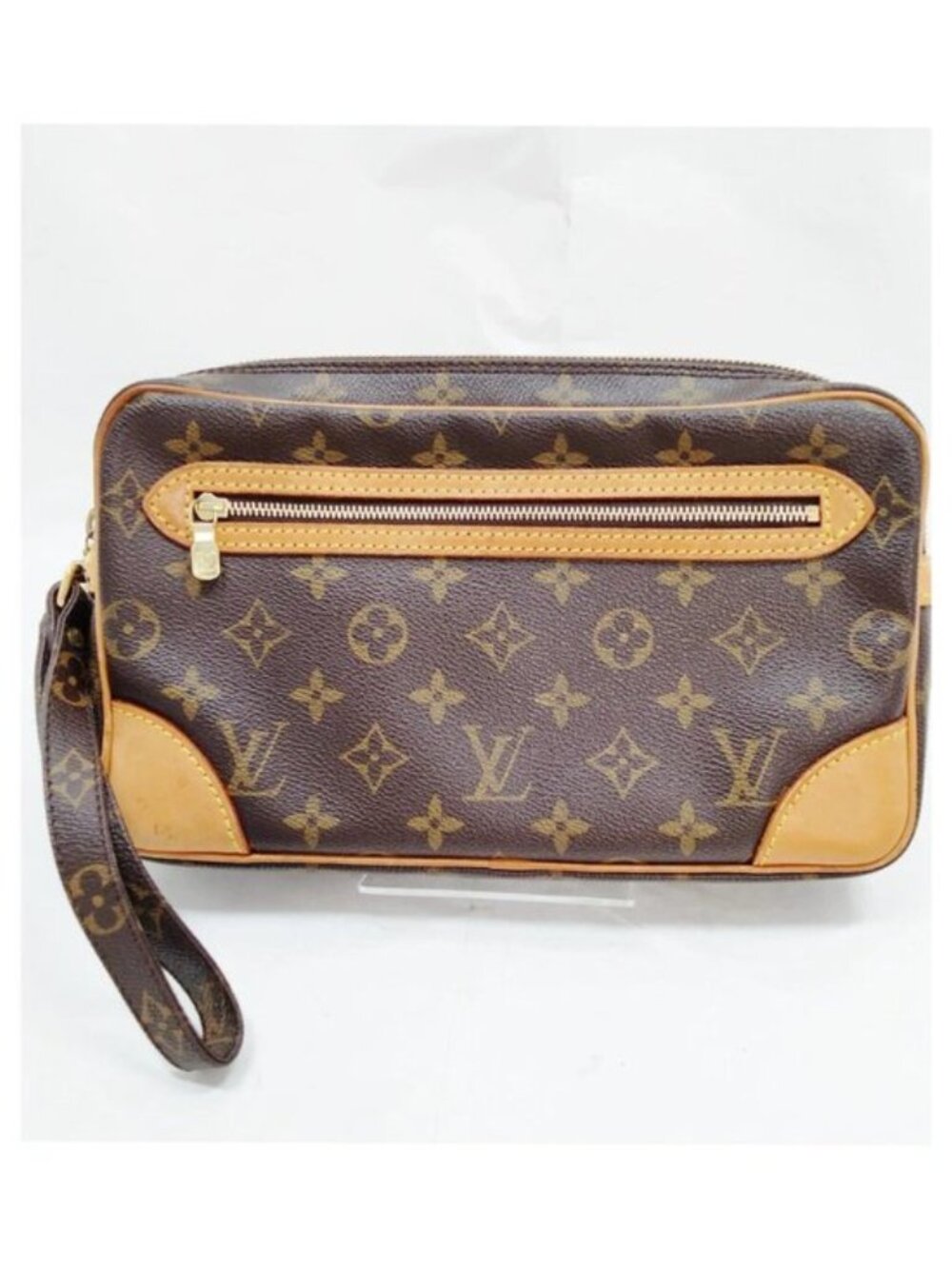 Authentic Louis Vuitton Marly Dragonne GM Monogram Clutch Wristlet Bag - Picture 2 of 16